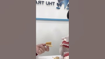 Niềng răng ăn gì? - Nha Khoa Thu Trang #nhakhoathutrang #niengrang #mukbang #nhakhoauytin #shorts
