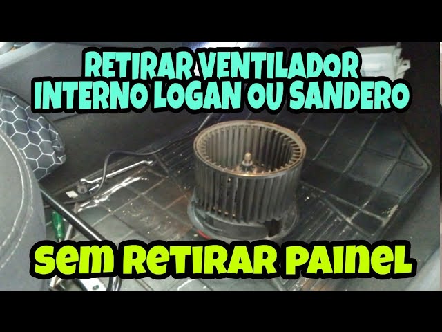 ventilador interno 12v renault logan sandero duster - SOARES E