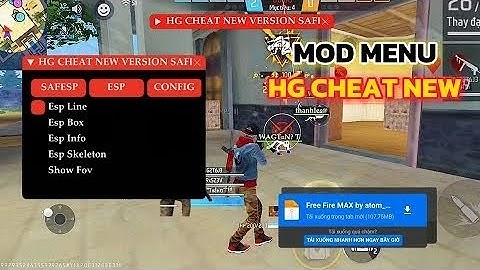 Hack FF OB51 | Mod Menu HG CHEAT NEW NoKey AimKill Auto Headshot, Aimbot, ESP Định Vị, Antiban 100%