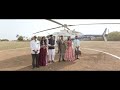 Groom arrives in helicopter in high profile wedding at talala gir