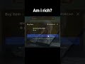 I think i am too rich #shorts #roblox #bugs #funny
