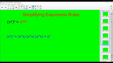 Properties of Exponents Part 1