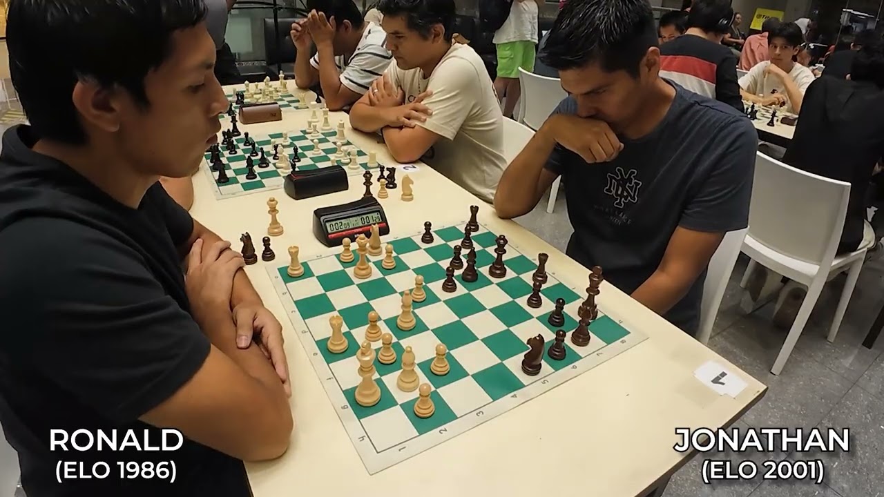 IV BLITZ - Ronda 4 -  Ronald (1986) vs Jonathan (2001). BLITZ  3' +2
