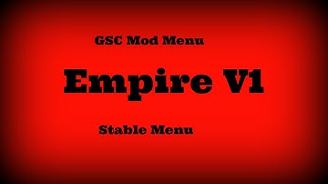 [BO2/GSC/1.19] Empire V1 Mod Menu CFW ONLY