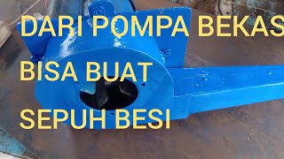 Buat blower sendiri dari bekas pompa air