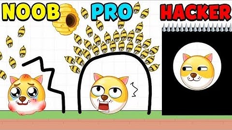 NOOB vs PRO vs HACKER - Save the dog