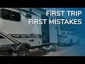 First mistakes on our first RV trip with the new trailer 😨 // Part Time RVing