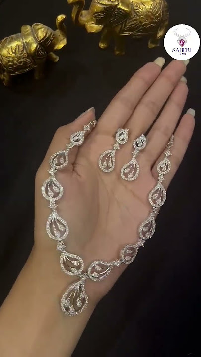 Trending necklace set 550/-Freeshipping Book on WhatsApp 9136497656#shortsfeed #shortsviral #viral