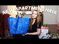 new apartment haul | IKEA, target, home goods