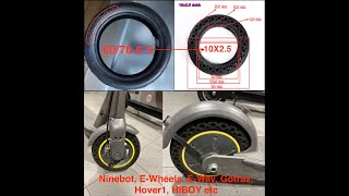 How to Replace Solid Tire in a min / 30 sec on Xiaomi | NineBot | EWheels | ClassyWalk 10x2.5 Inch