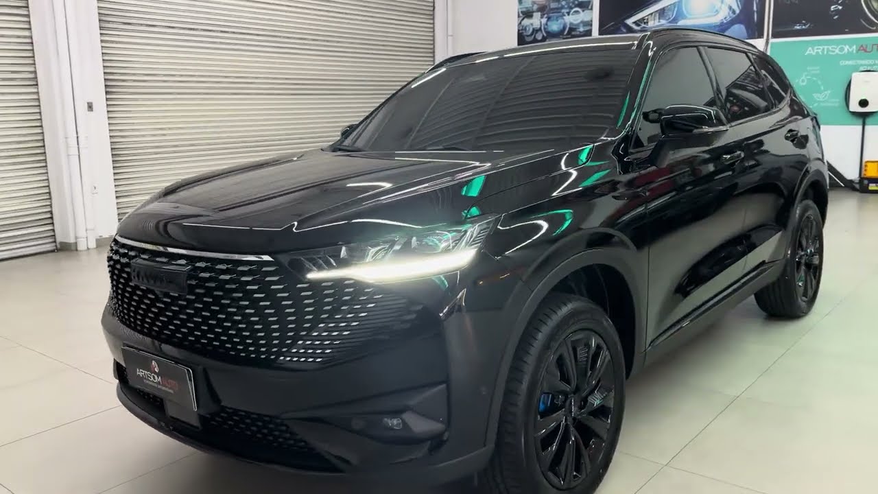 Haval PHEV 19 - personalização + chrome delete + upgrade de som + películas de segurança