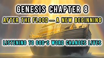 After The Flood - A New Start | Genesis Chapter 8 | #biblestudy #biblereading #genesis8 