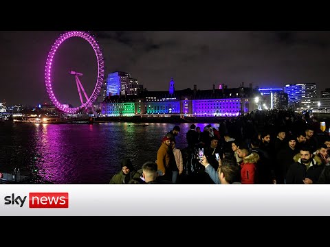 Watch live: United Kingdom sees in the New Year