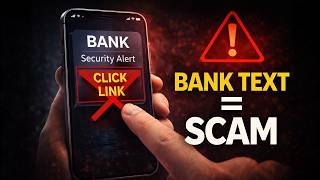 That 'Bank' Text on Your Phone is a Dangerous Scam: NEVER Click the Link or Reply (Stop Theft)