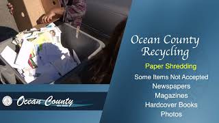 Paper Shredding County PSA's  30   11/ 15/ 23