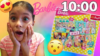 SOLVING A 54 PIECE BARBIE PUZZLE IN LESS THAN 10 MINUTES!!!! screenshot 5