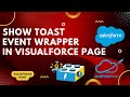 🔥Hot Tip - ShowToast event wrapper in Visualforce Lightning App Builder Page | SalesforceHunt