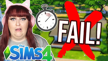 I FAILED the 10 Minute Build Challenge in The Sims 4