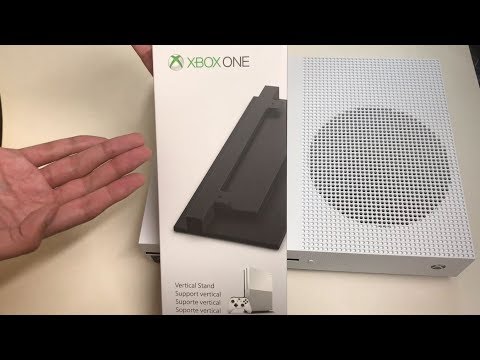 Xbox One S Vertical Stand Unboxing