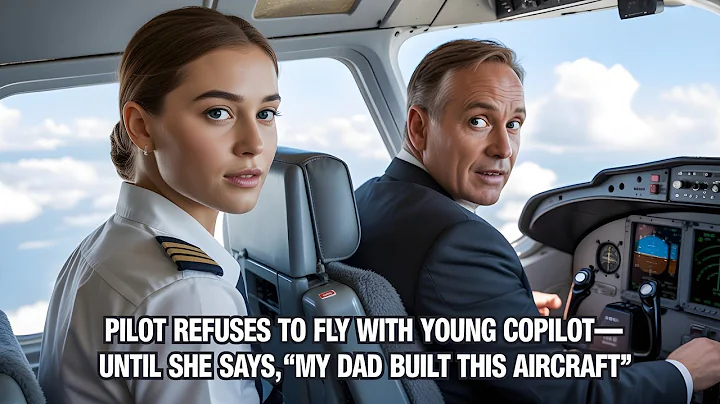 😊Pilot Refuses to Fly with 25-Year-Old Copilot — Until She Reveals, “My Dad Built This Aircraft”✈️