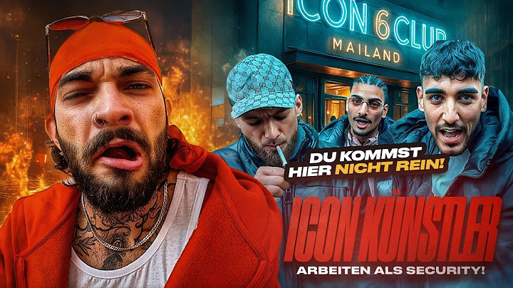 ICON 6 KÜNSTLER ARBEITEN ALS SECURITY 👮‍♀️ Icon 6 Finale Vlog 26