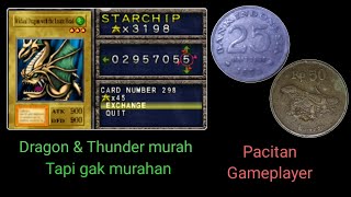 Yugioh Pasword Card (Dragon & Thunder) Low Starchips Yu-Gi-Oh! Forbidden Memories