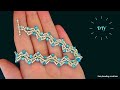 How to make a bracelet//Beaded bracelet tutorial for beginners//