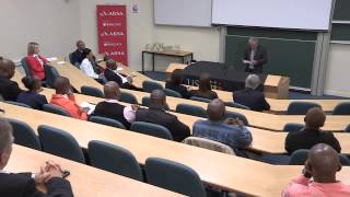 USB SBA Graduation ceremony 2013
