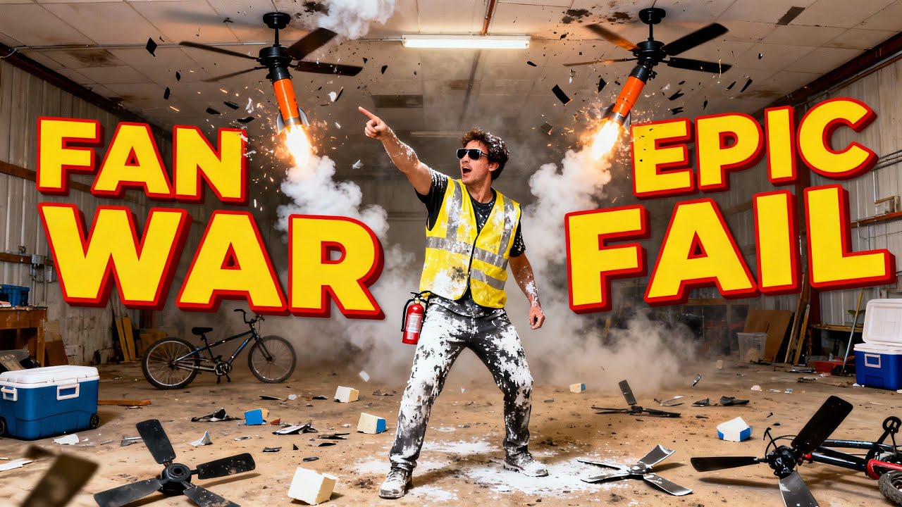 FAN VS ROCKETS: Ultimate Durability Test! 💥