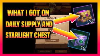 I Open Starlight chest and Daily supply and this is i got || mobile legends event || screenshot 5