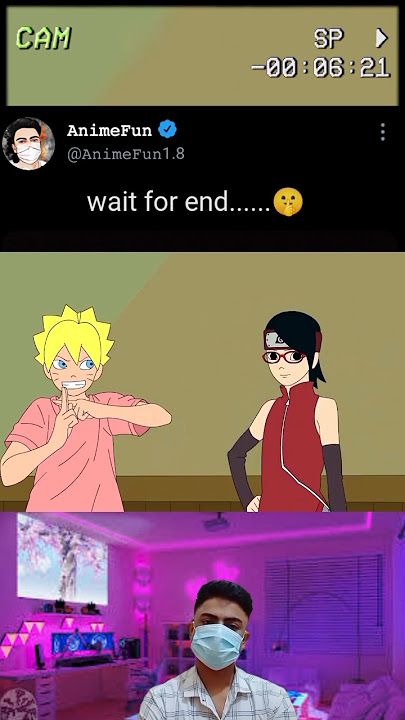 Naruto squad reaction on🤫 Boruto X SARADA🥵#anime #shorts