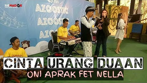 CINTA URANG DUAAN (darso) oni aprak fet nella live KEBUN BINATANG BANDUNG