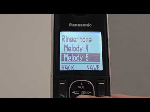 Panasonic KX-TGFA30C S Ringtones