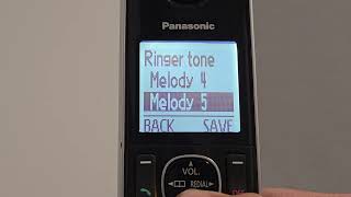 Panasonic Kx - Tgfa30C S Ringtones