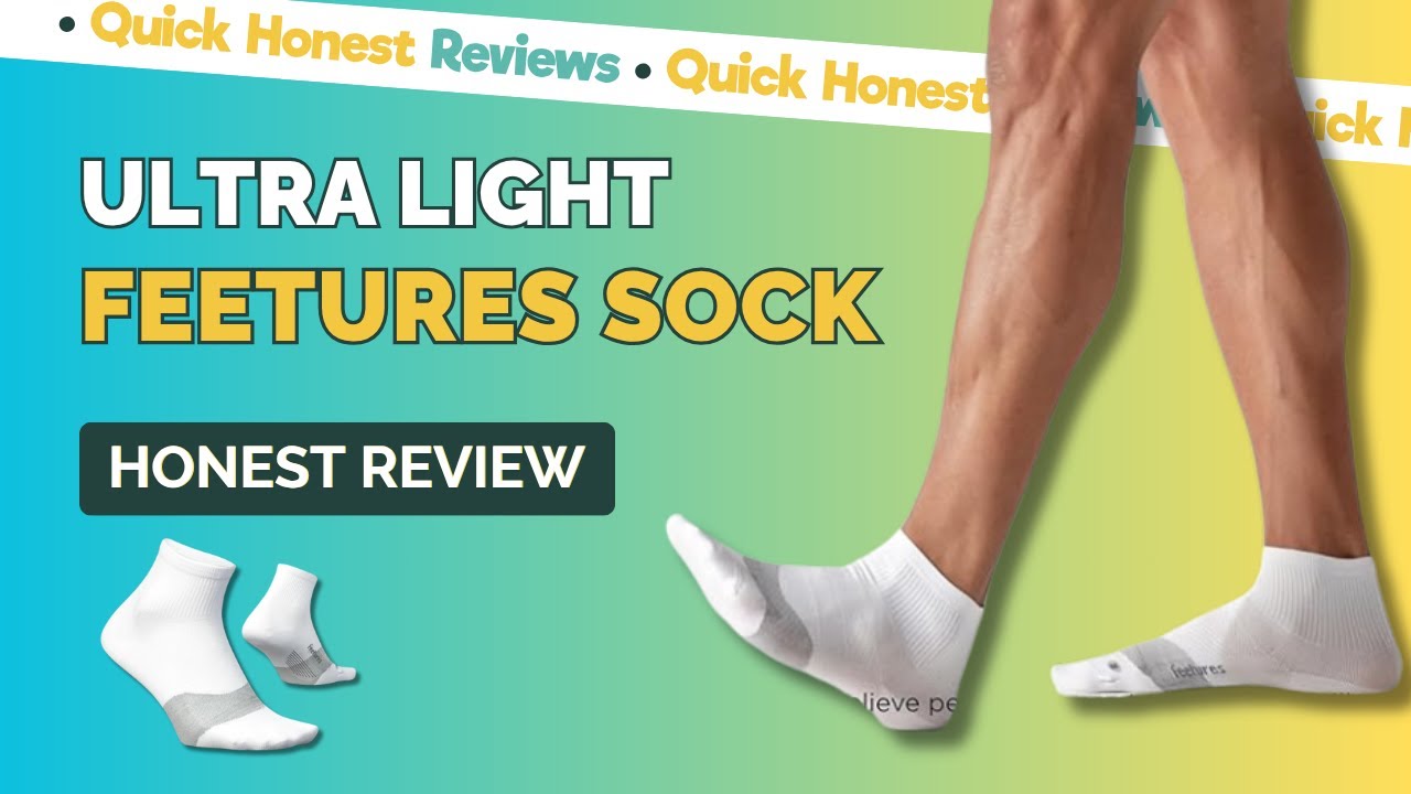 Quick Honest Review of the Feetures Elite Ultra Light Cushion Quarter Sport Sock.
