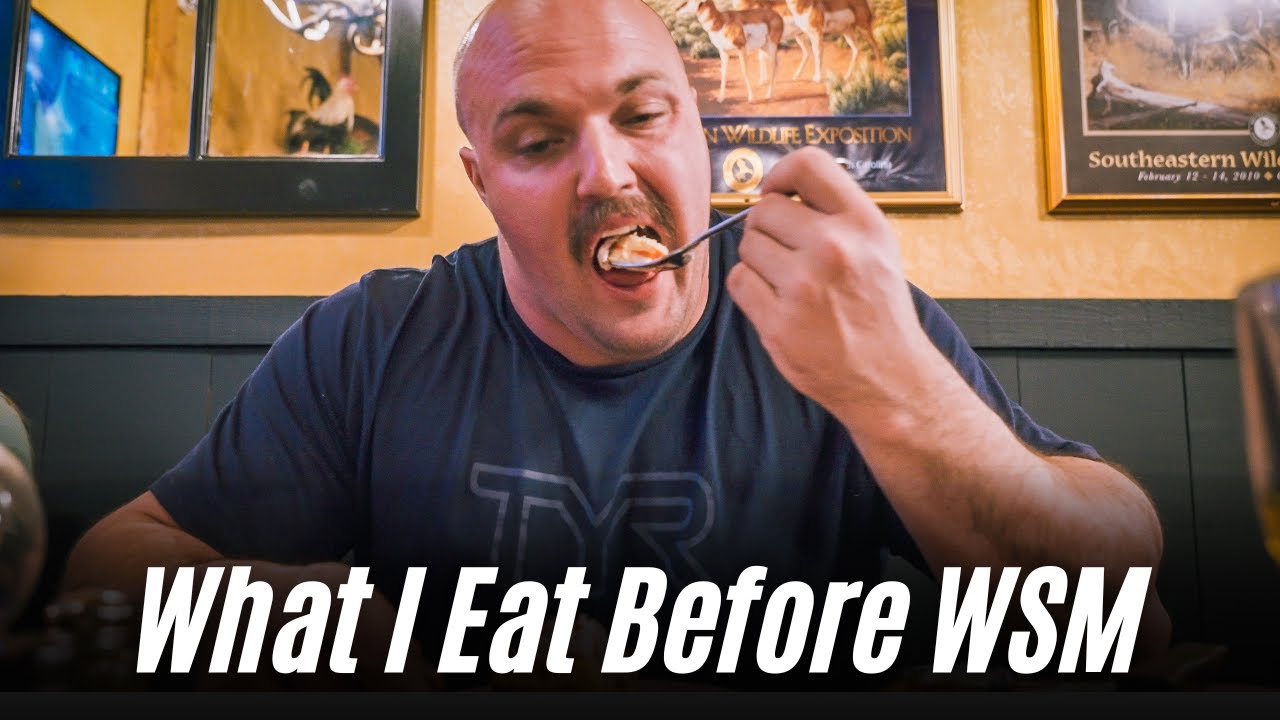 What I Ate The Day Before Becoming The World's Strongest Man