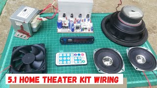 5.1 home theater kit wiring | 5.1home theater amplifier | home theater amplifier board kit⚡⚡