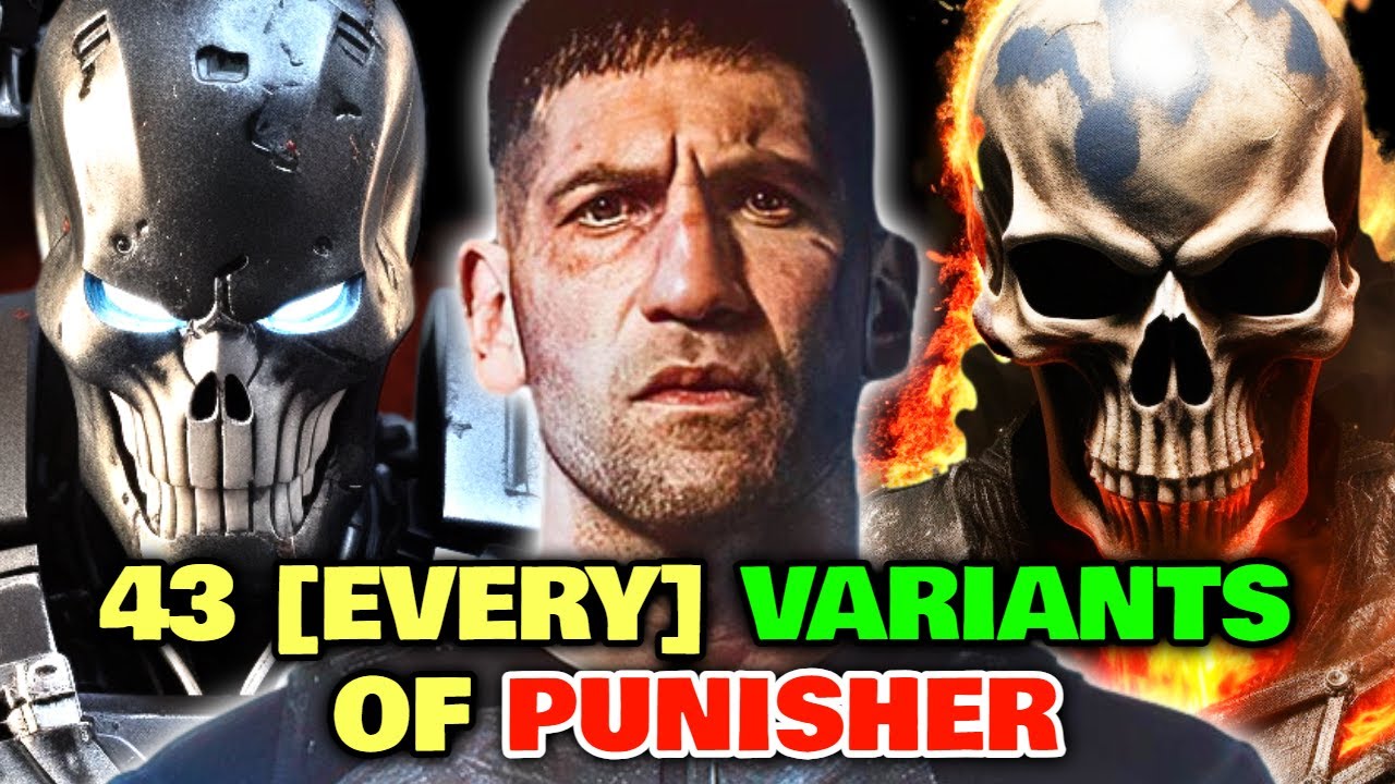 43 (Every) Terrifying & Deadly Punisher Variants - Explored In Detail ...