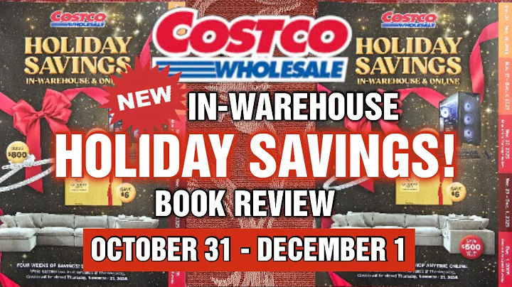 COSTCO NEW HOLDAY SAVINGS SALE BOOK REVIEW for NOVEMBER 2025!🛒