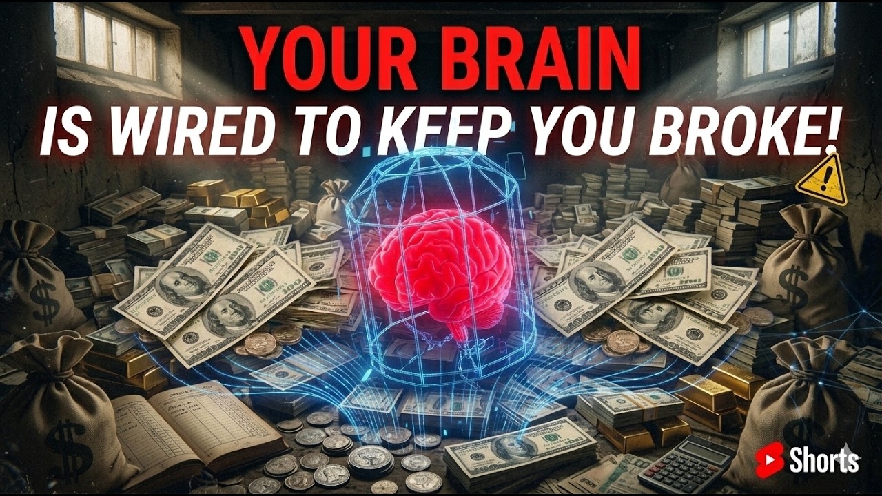Why Your Brain is Wired to Keep You Broke🧠💵 - YouTube