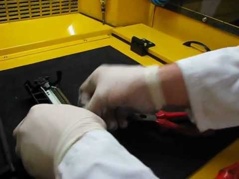 How to refill HP CE285A toner cartridge