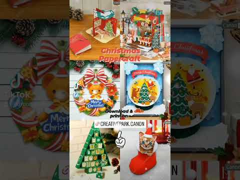 🎄🎅Christmas Papercrafts Canon
