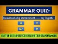 Grammar Quiz Prepositions