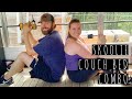 Skoolie Couch Bed Combo (& Stove Base) || 2020 Bus Conversion - Ep 25 || TaleOfTwoSmittys