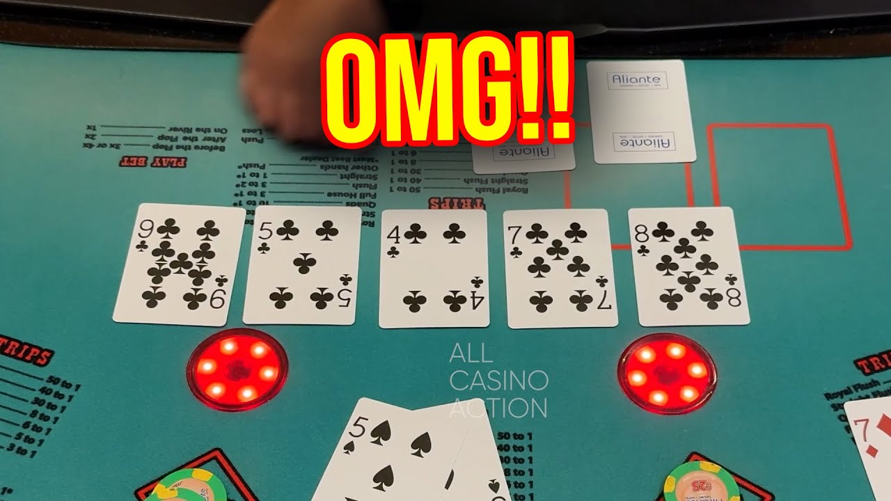 WINNING MASSIVELY ON ULTIMATE TEXAS HOLD'EM! SHOULD I HAVE LEFT WHEN I DID? 