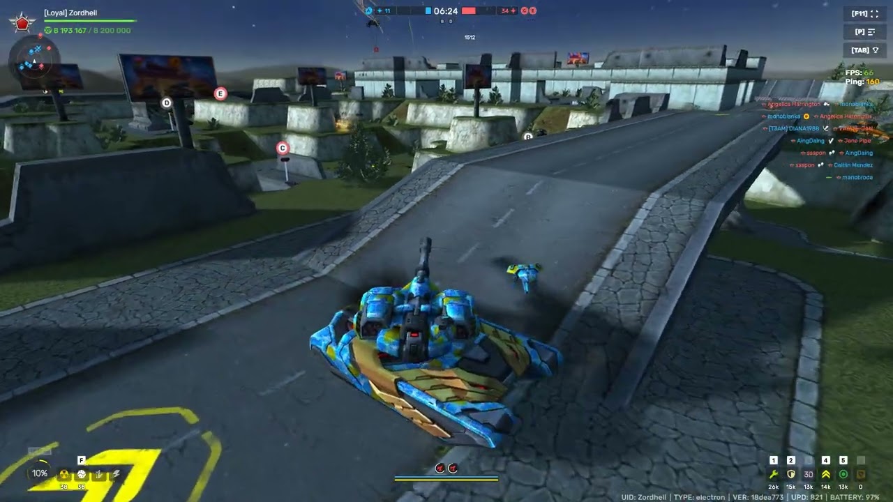 Bots Match | Tanki Online