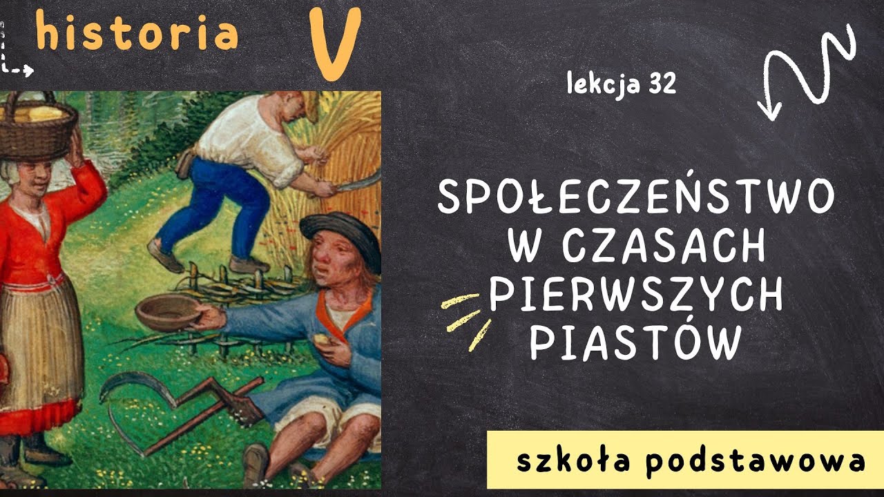 Historia klasa 5 [Lekcja 32 - Społeczeństwo w czasach pierwszych