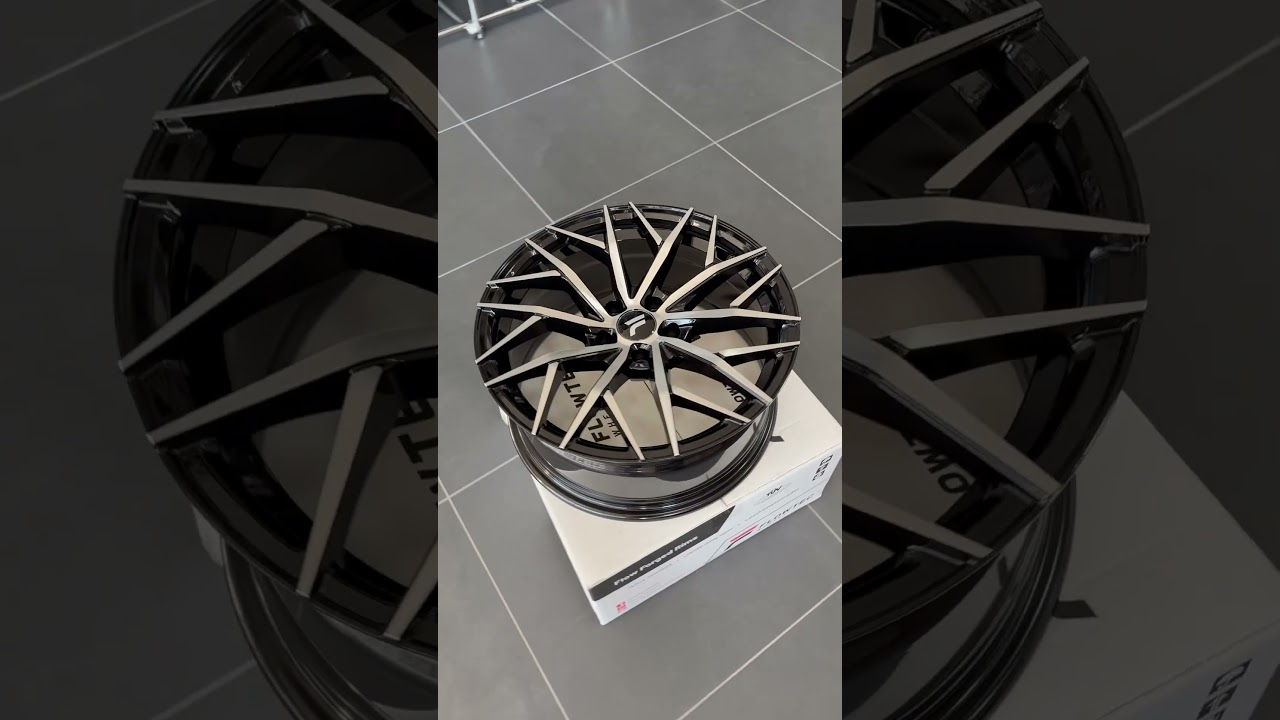 Janta aliaj FLOWTEC VENTI 7.5x17 5x112 et45 black polish