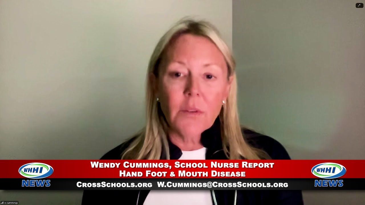 WHHI NEWS | Венди Каммингс: Болезнь рук и ног | Отчёт школьной медсестры | WHHITV