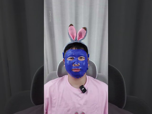 Officer Rabbit~#immersiveskincare#coupledaily#Help your boyfriend skin care#funny#trickyboyfriend